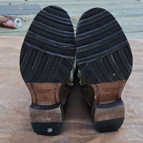 Vero Cuoio knee high suede tall boots Areaforte sz 36 - Picture 6 of 10